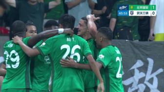 工体双杀!国安1-0送三镇9轮不胜 拉莫斯头槌张稀哲伤退