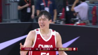 [杨瀚森关键勾手]关键进球🔥杨瀚森要到低位！背打转身勾手抛进！